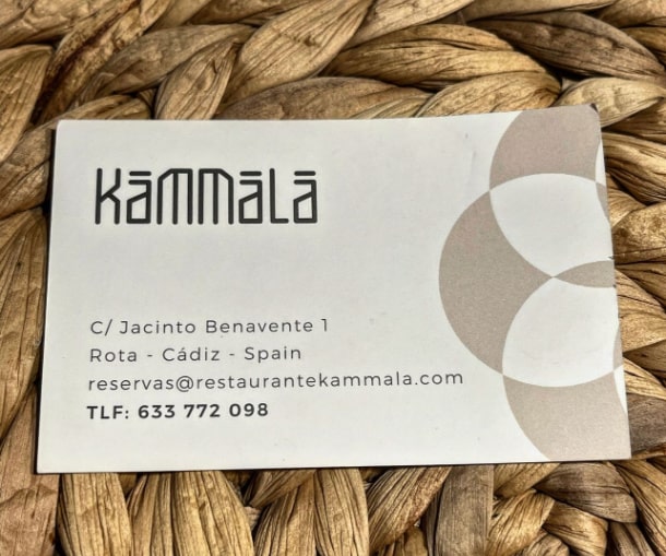 Kammala, un nuevo restaurante gastronómico para Rota (Cádiz)...